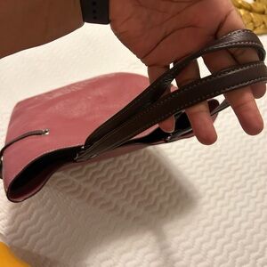 Coach Rose and Chocolate Shoulder Bag